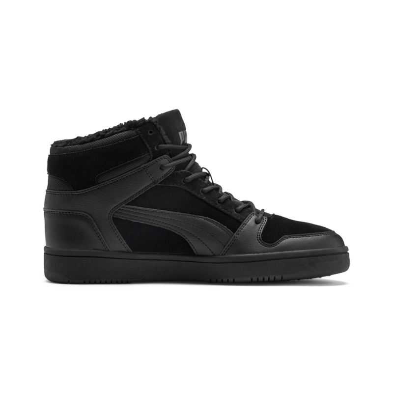Baskets hautes  de Puma - Rebound LayUp SD Fur - EU36 à EU47 - pour Unisexe - noir - Puma - View 2