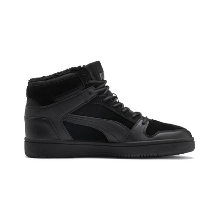 Baskets hautes  de Puma - Rebound LayUp SD Fur - EU36 à EU47 - pour Unisexe - noir - Puma - View 2