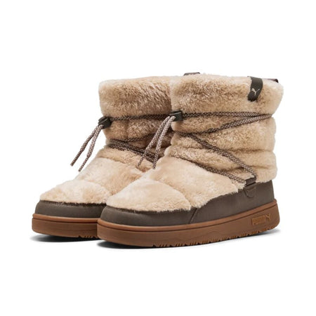 Bottes de motard  de Puma - Snowbae Suede Wns - EU36 à EU41 - pour Femme - marron - Puma