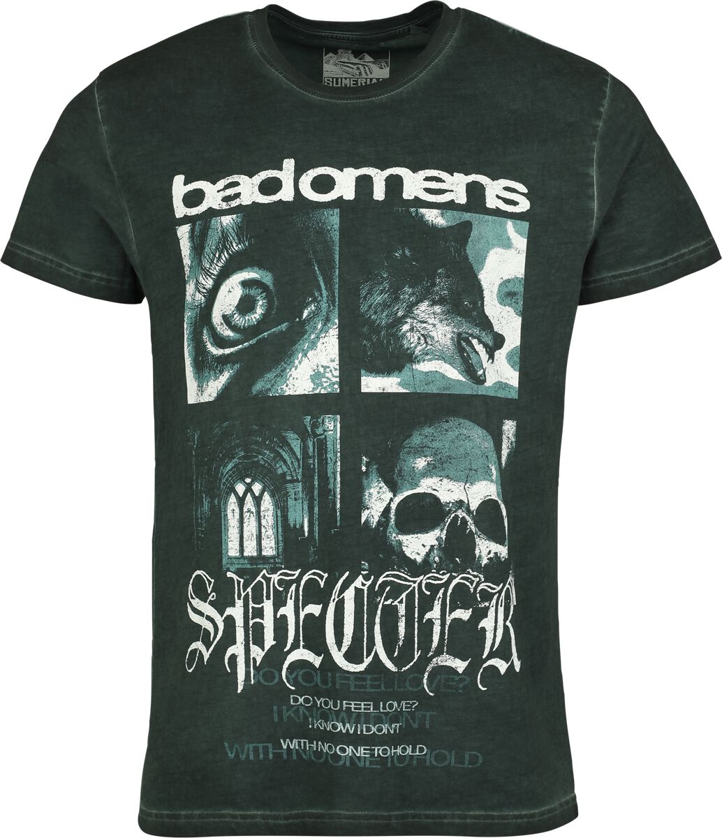 T-Shirt Manches courtes  de Bad Omens - Specter - S à 4XL - pour Homme - vert - Bad Omens