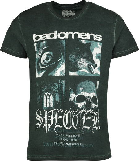 T-Shirt Manches courtes  de Bad Omens - Specter - S à 4XL - pour Homme - vert - Bad Omens