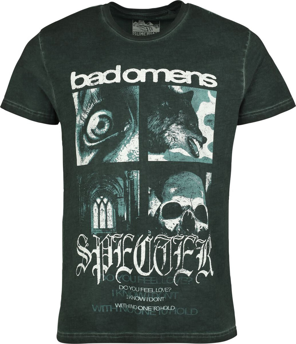 T-Shirt Manches courtes  de Bad Omens - Specter - S à 4XL - pour Homme - vert - Bad Omens