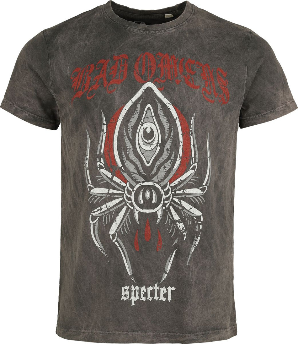 T-Shirt Manches courtes  de Bad Omens - Spider - S à 4XL - pour Homme - gris - Bad Omens