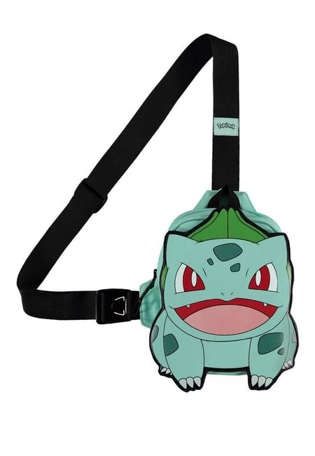 Sac à bandoulière Gaming de Pokémon - Bulbizarre - pour Unisexe - multicolore - Pokémon