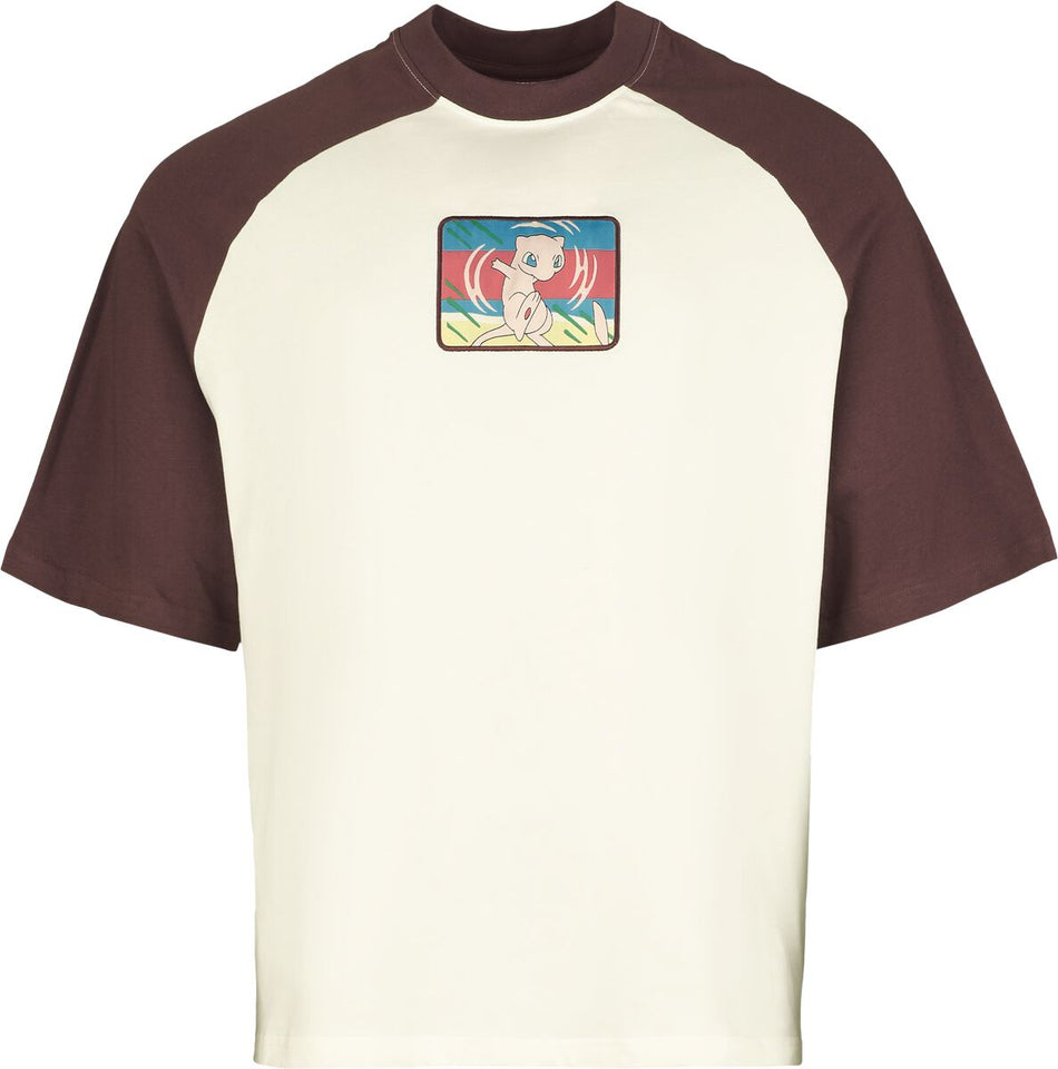 T-Shirt Oversize Gaming de Pokémon - Mew - S à XXL - pour Homme - blanc/rouge - Pokémon