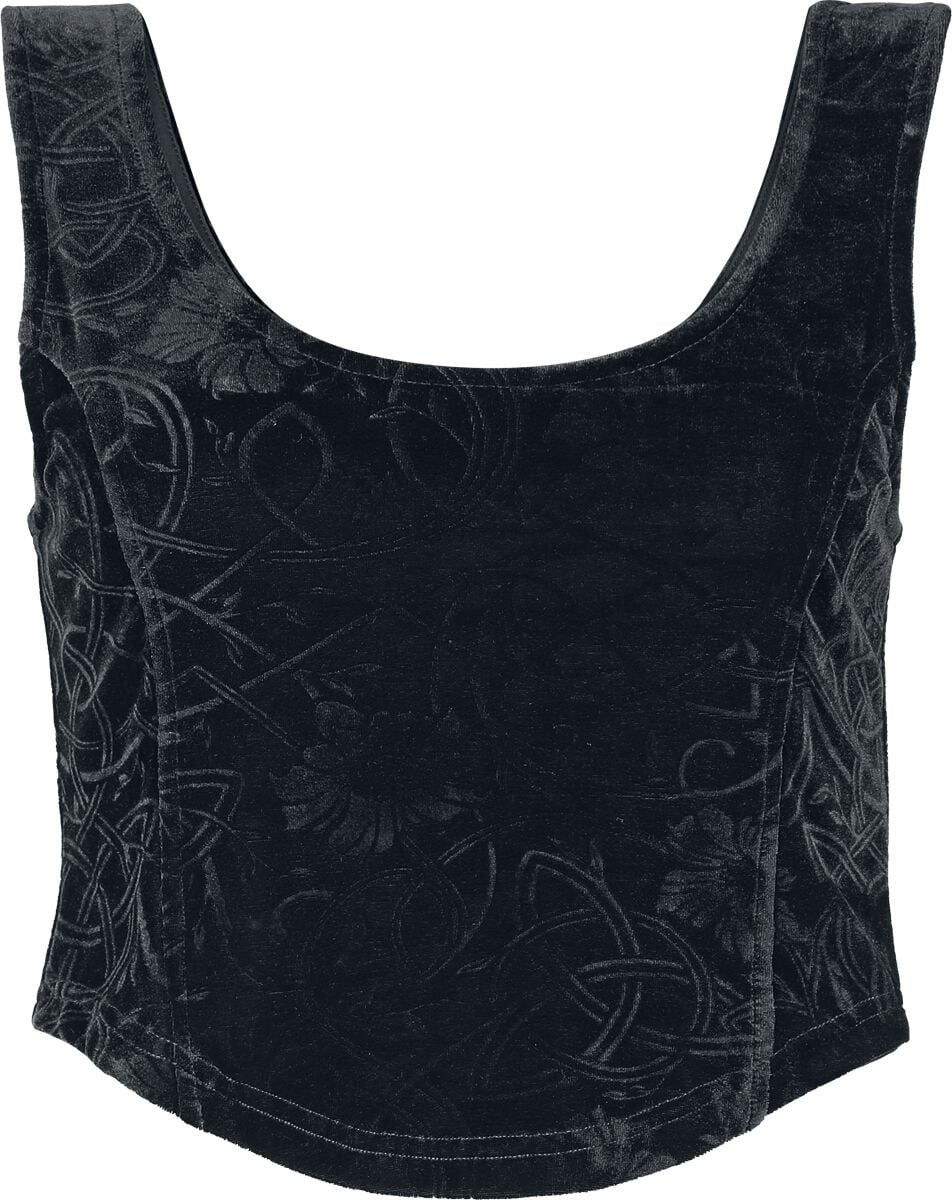 Top  de Black Premium by EMP - My Obsidian Soul - S à XXL - pour Femme - noir - Black Premium by EMP