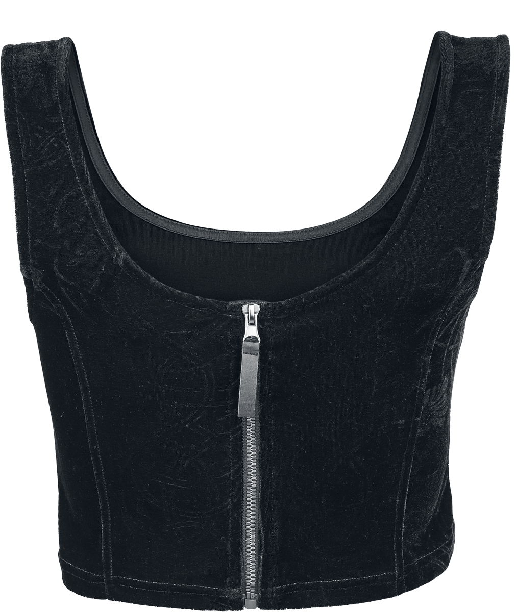 Top  de Black Premium by EMP - My Obsidian Soul - S à XXL - pour Femme - noir - Black Premium by EMP - View 2
