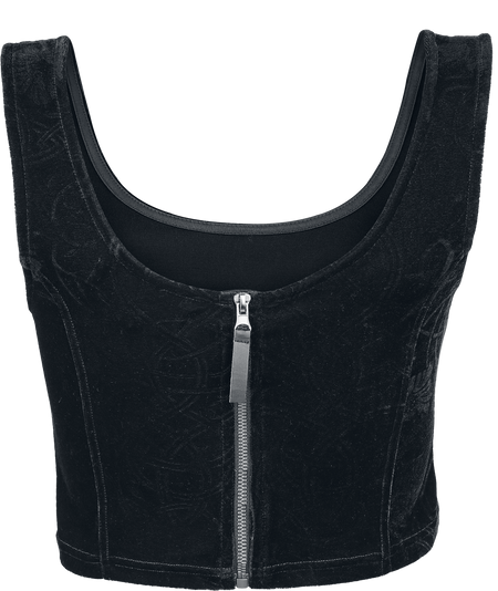 Top  de Black Premium by EMP - My Obsidian Soul - S à XXL - pour Femme - noir - Black Premium by EMP - View 2