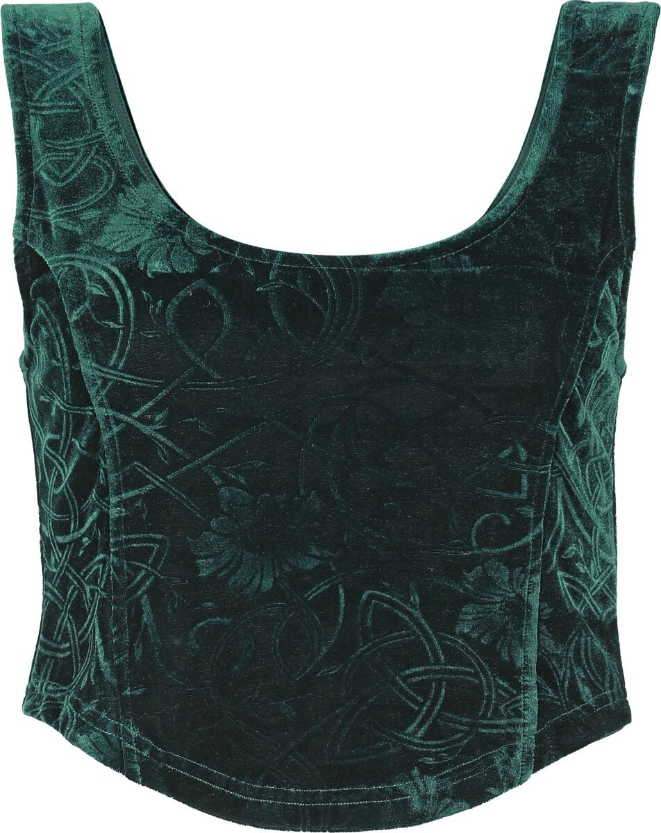 Top  de Black Premium by EMP - Episode of Emerald - S à XXL - pour Femme - vert - Black Premium by EMP