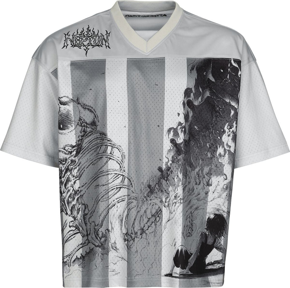 T-Shirt Oversize  de L'Attaque Des Titans - Founding Titan - S à 3XL - pour Homme - multicolore - L'Attaque Des Titans