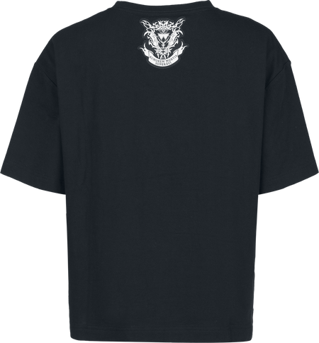 T-Shirt Manches courtes Gothic de Black Blood by Gothicana - Bloodsworn to Tepes - S à XXL - pour Homme - noir - Black Blood by Gothicana - View 2