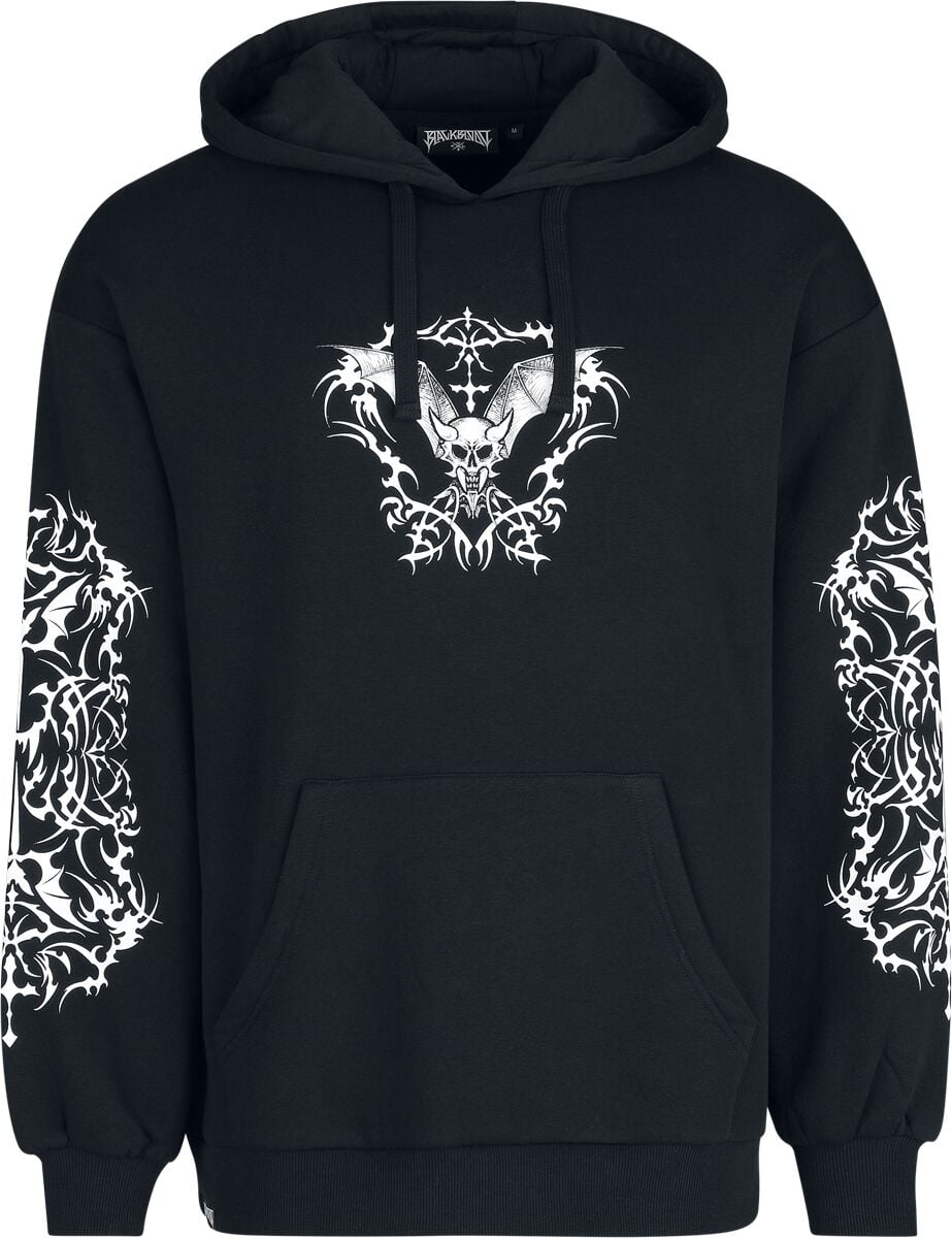 Sweat-shirt à capuche Gothic de Black Blood by Gothicana - Bloodsworn to Tepes - S à XXL - pour Homme - noir - Black Blood by Gothicana