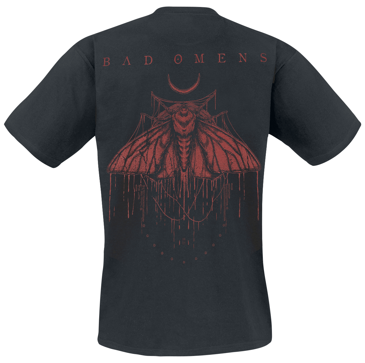 T-Shirt Manches courtes  de Bad Omens - Moth - S à 4XL - pour Homme - noir - Bad Omens - View 2