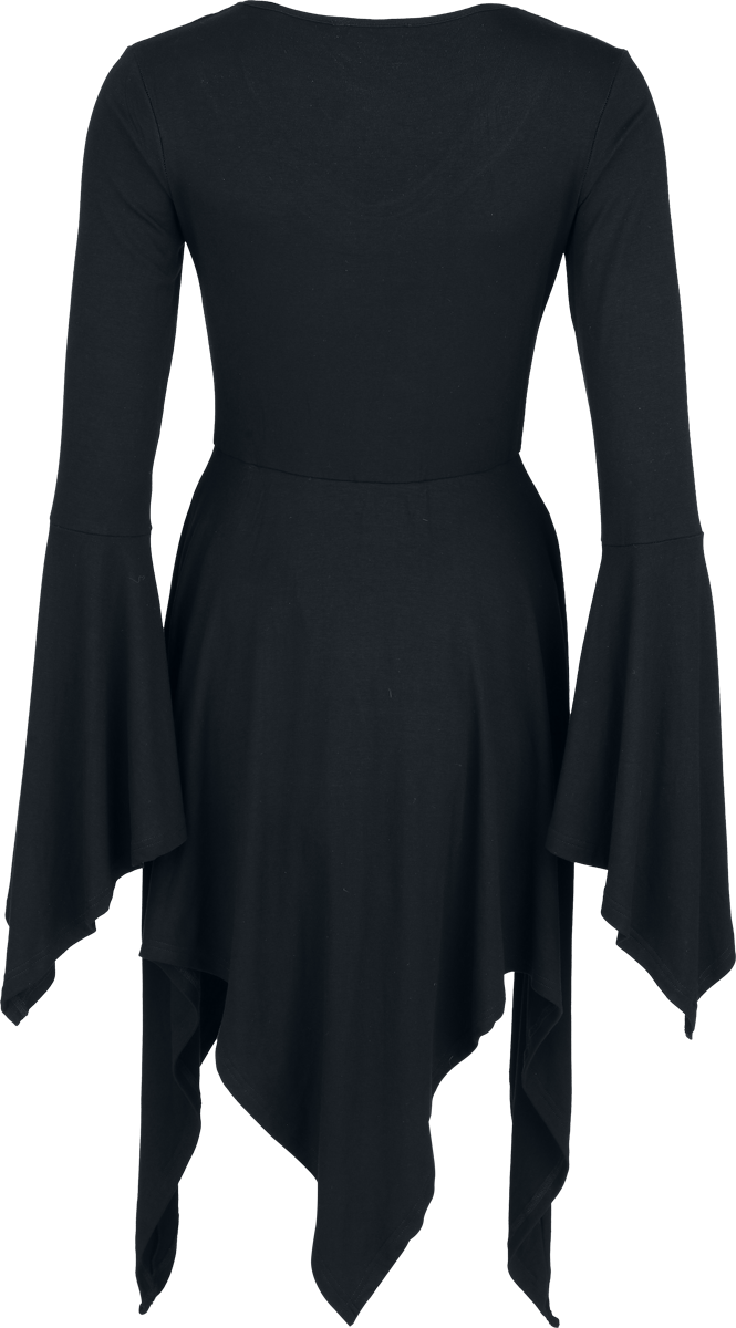 Robe mi-longue Gothic de Gothicana by EMP - Eternal Allure - S à XXL - pour Femme - noir - Gothicana by EMP - View 2