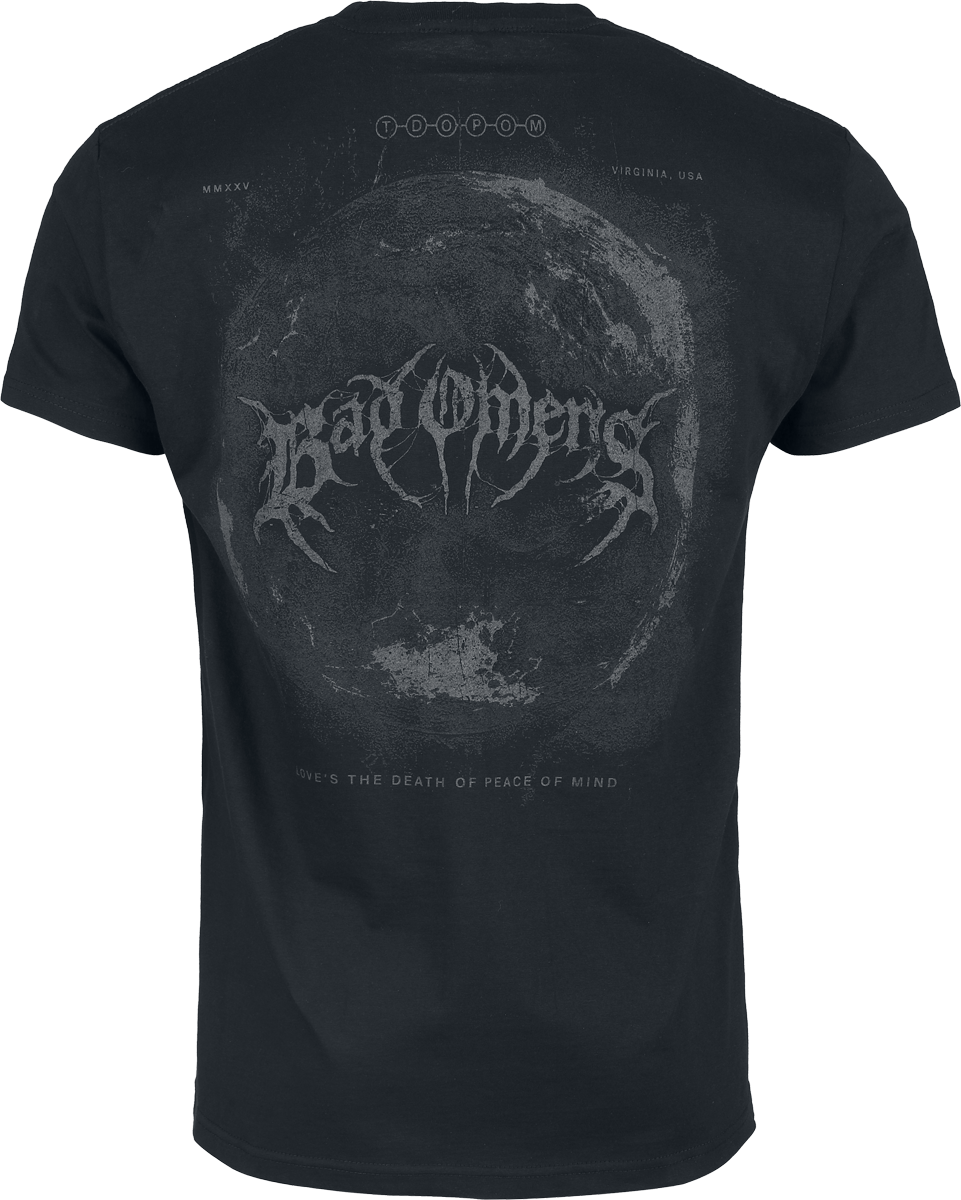 T-Shirt Manches courtes  de Bad Omens - Dark Planet - S à 4XL - pour Homme - noir - Bad Omens - View 2