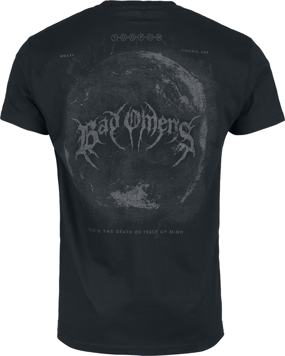 T-Shirt Manches courtes  de Bad Omens - Dark Planet - S à 4XL - pour Homme - noir - Bad Omens - View 2