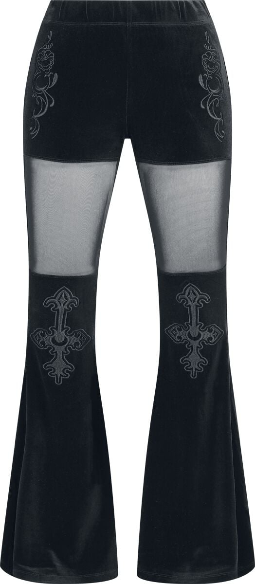 Legging Gothic de Gothicana by EMP - Countess Bathory - S à XXL - pour Femme - noir - Gothicana by EMP