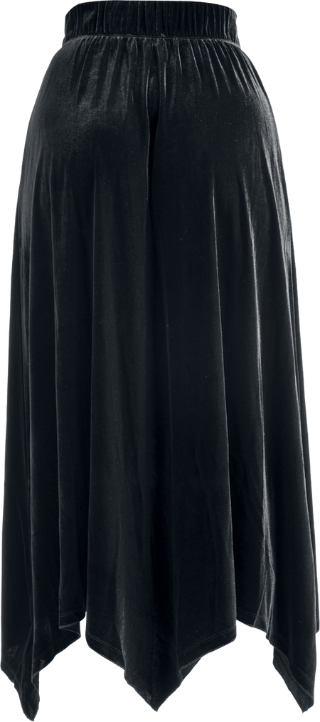 Jupe longue Gothic de Gothicana by EMP - Countess Bathory - S à XXL - pour Femme - noir - Gothicana by EMP - View 2