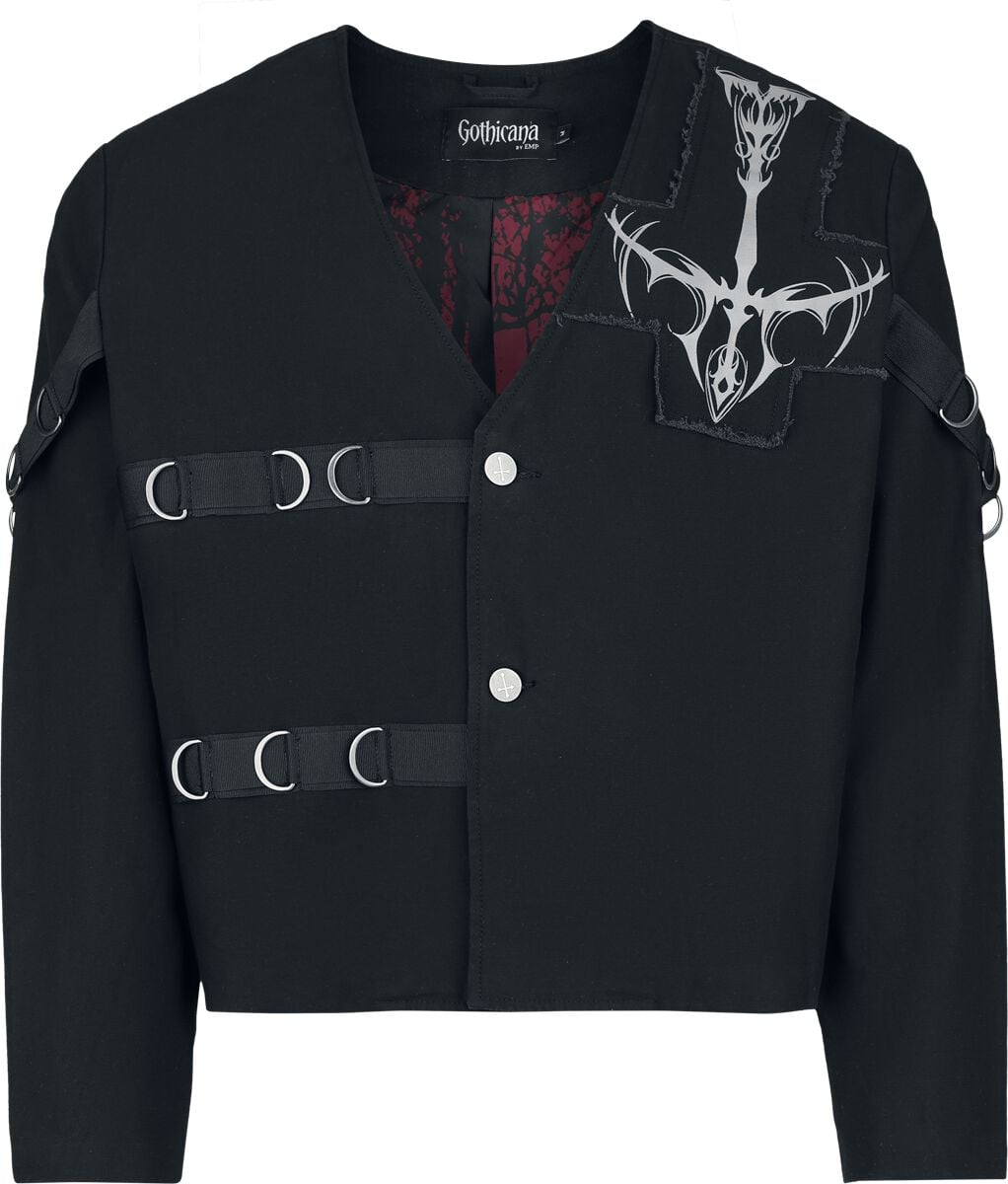 Blazer Gothic de Gothicana by EMP - Eternal Allure - S à XXL - pour Homme - noir - Gothicana by EMP