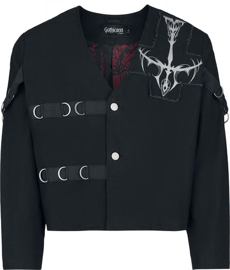 Blazer Gothic de Gothicana by EMP - Eternal Allure - S à XXL - pour Homme - noir - Gothicana by EMP