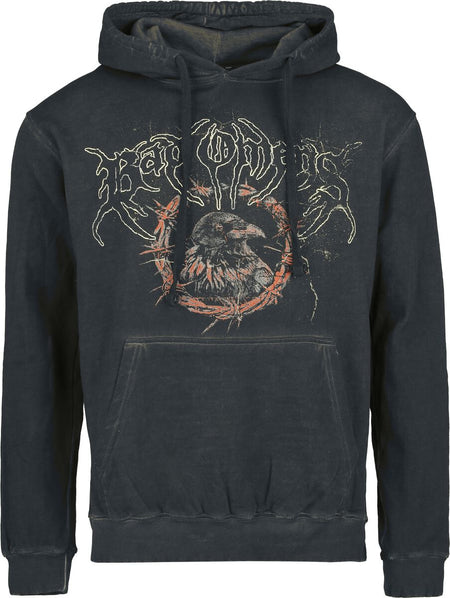 Sweat-shirt à capuche  de Bad Omens - Draugr - S à XXL - pour Homme - gris - Bad Omens