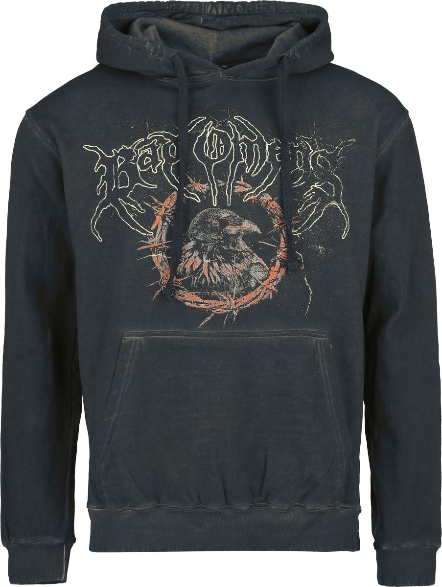 Sweat-shirt à capuche  de Bad Omens - Draugr - S à XXL - pour Homme - gris - Bad Omens