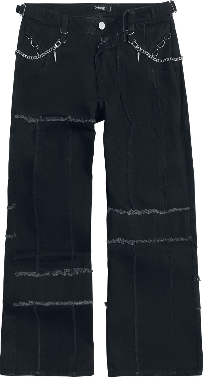 Jean Gothic de Gothicana by EMP - Eternal Allure - W32L32 à W36L34 - pour Homme - noir - Gothicana by EMP