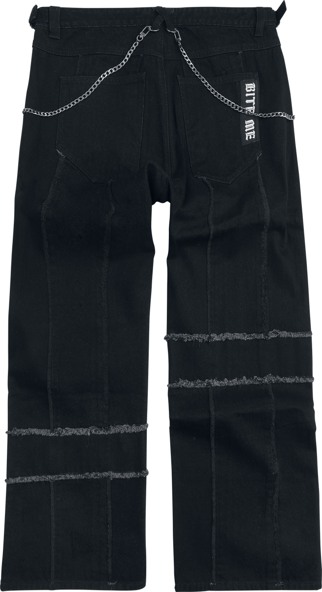 Jean Gothic de Gothicana by EMP - Eternal Allure - W30L32 à W36L34 - pour Homme - noir - Gothicana by EMP - View 2