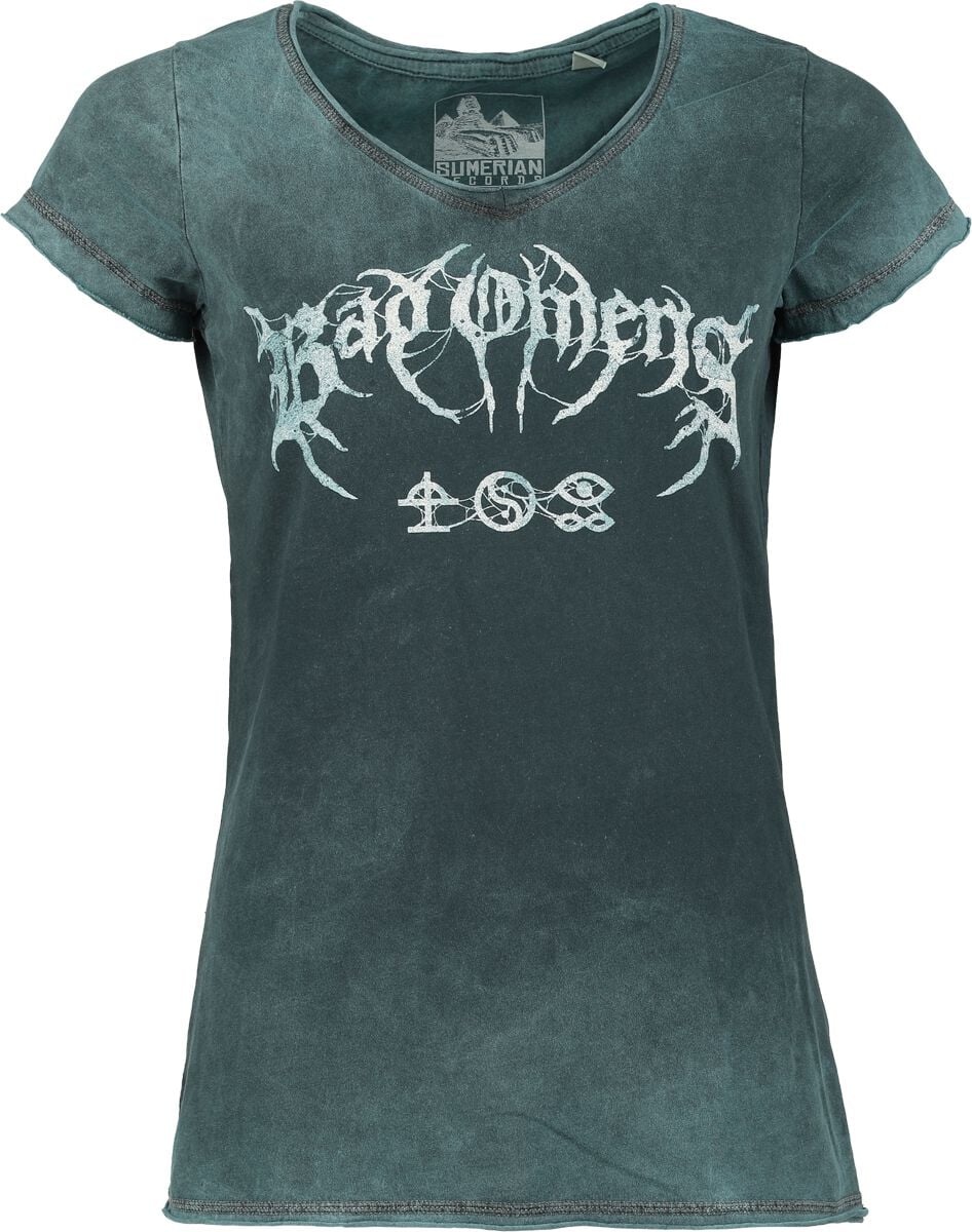 T-Shirt Manches courtes  de Bad Omens - Metal Logo - S à 4XL - pour Femme - pétrole - Bad Omens
