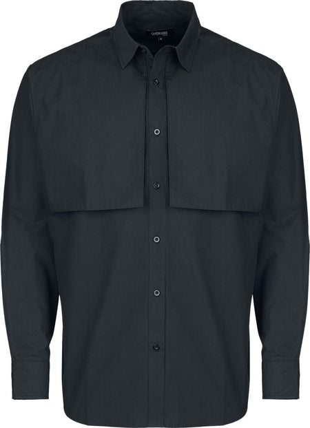 Chemise manches longues Gothic de Gothicana by EMP - Velum Noctis - S à XXL - pour Homme - noir - Gothicana by EMP