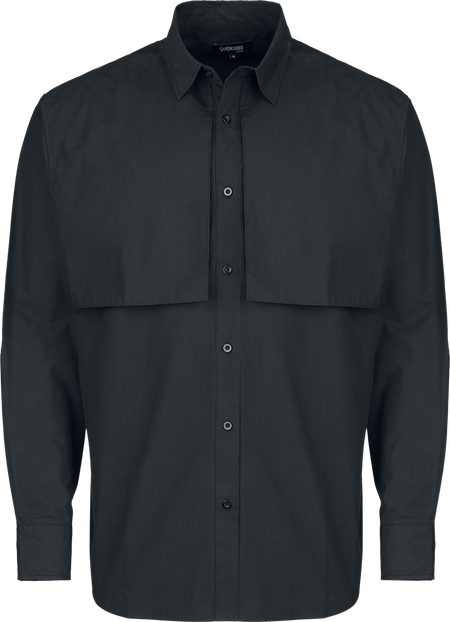 Chemise manches longues Gothic de Gothicana by EMP - Velum Noctis - S à XXL - pour Homme - noir - Gothicana by EMP - View 2