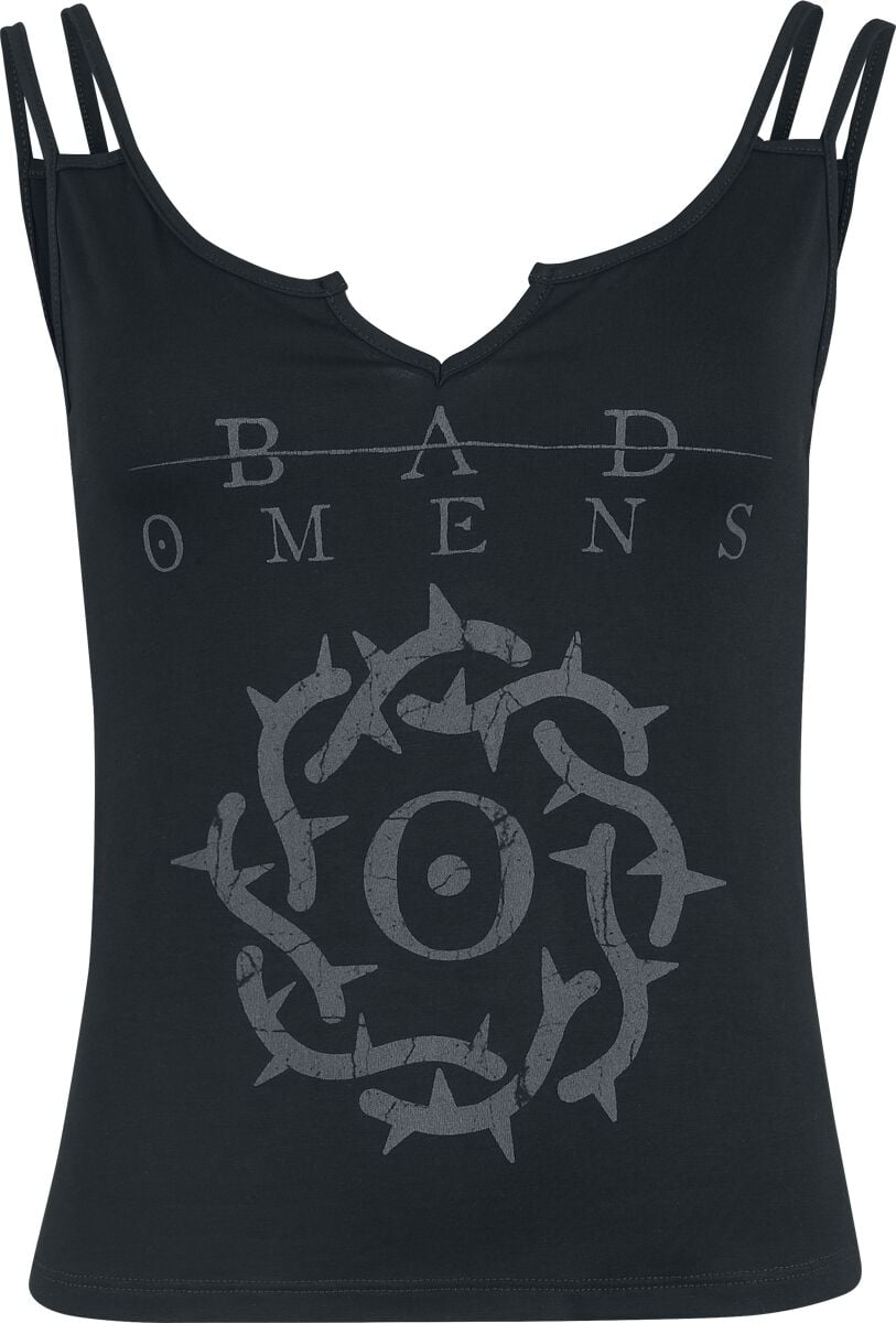 Top  de Bad Omens - Crown - S à 4XL - pour Femme - noir - Bad Omens