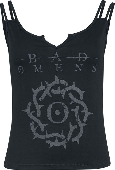 Top  de Bad Omens - Crown - S à 4XL - pour Femme - noir - Bad Omens