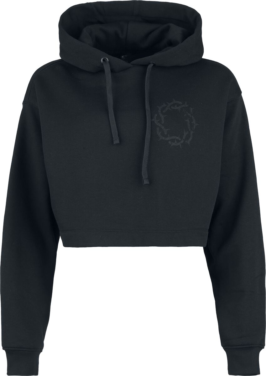 Sweat-shirt à capuche  de Bad Omens - Ram Skull - S à XL - pour Femme - noir - Bad Omens
