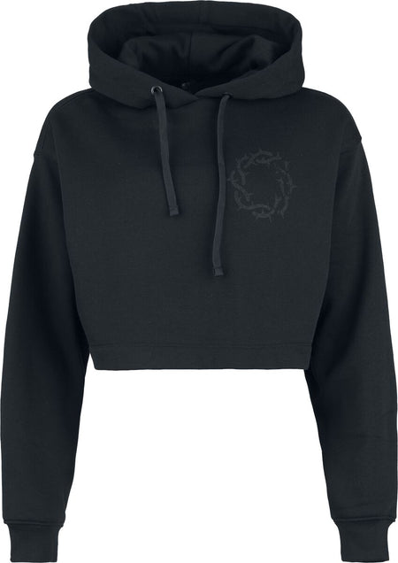 Sweat-shirt à capuche  de Bad Omens - Ram Skull - S à XL - pour Femme - noir - Bad Omens
