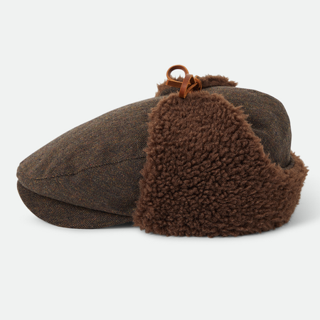 Bonnet  de Brixton - Barrel Earflap Snap Cap - pour Unisexe - marron - brixton - View 2