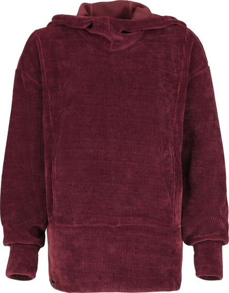 Sweat-shirt à capuche  de Black Premium by EMP - Essentiel - S à XXL - pour Femme - bordeaux - Black Premium by EMP