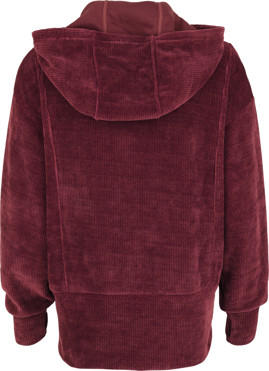 Sweat-shirt à capuche  de Black Premium by EMP - Essentiel - S à XXL - pour Femme - bordeaux - Black Premium by EMP - View 2