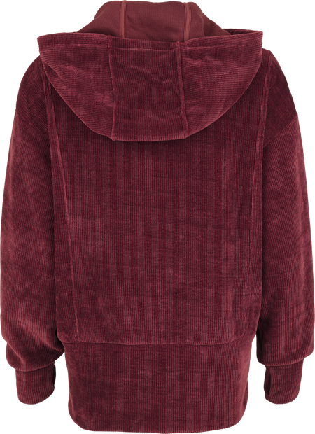 Sweat-shirt à capuche  de Black Premium by EMP - Essentiel - S à XXL - pour Femme - bordeaux - Black Premium by EMP - View 2
