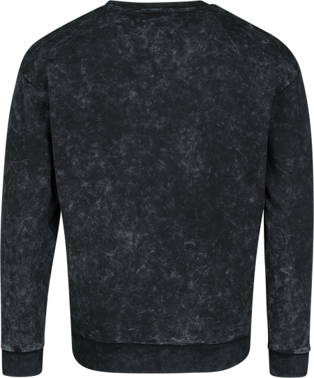 Sweat-shirt  de Sesame Street - Krümelmonster - Oversized - S à XXL - pour Homme - noir - Sesame Street - View 2