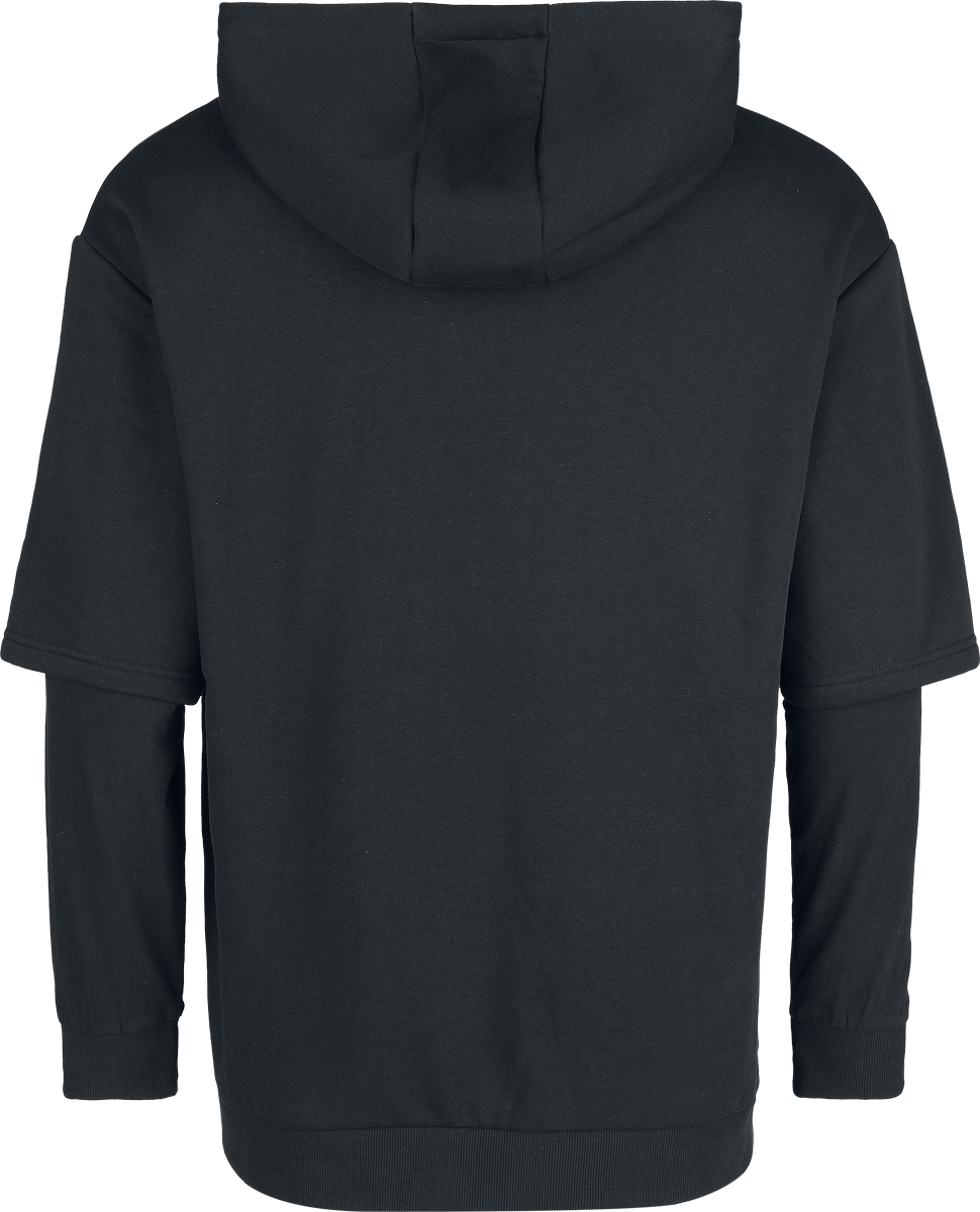 Sweat-shirt à capuche  de RED by EMP - Double Layer Look Hoodie - S à XXL - pour Homme - noir - RED by EMP - View 2