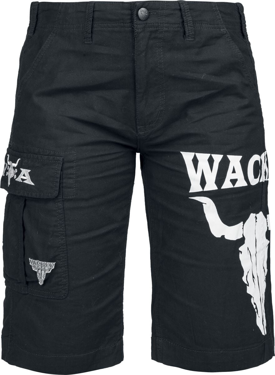 Short  de Wacken Open Air - Wacken - M à 4XL - pour Femme - noir - Wacken Open Air