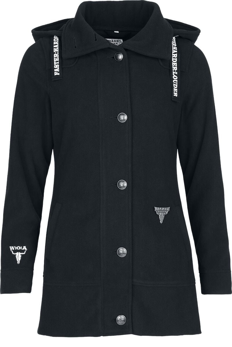 Veste Polaire  de Wacken Open Air - Wacken - S à XL - pour Femme - noir - Wacken Open Air