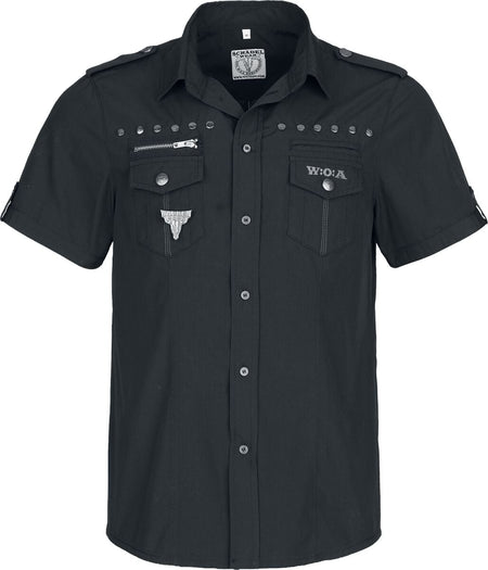 Chemise manches courtes  de Wacken Open Air - Wacken - S à 5XL - pour Homme - noir - Wacken Open Air
