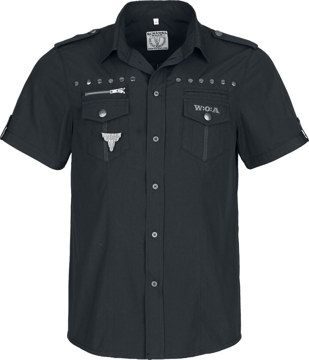 Chemise manches courtes  de Wacken Open Air - Wacken - S à 4XL - pour Homme - noir - Wacken Open Air