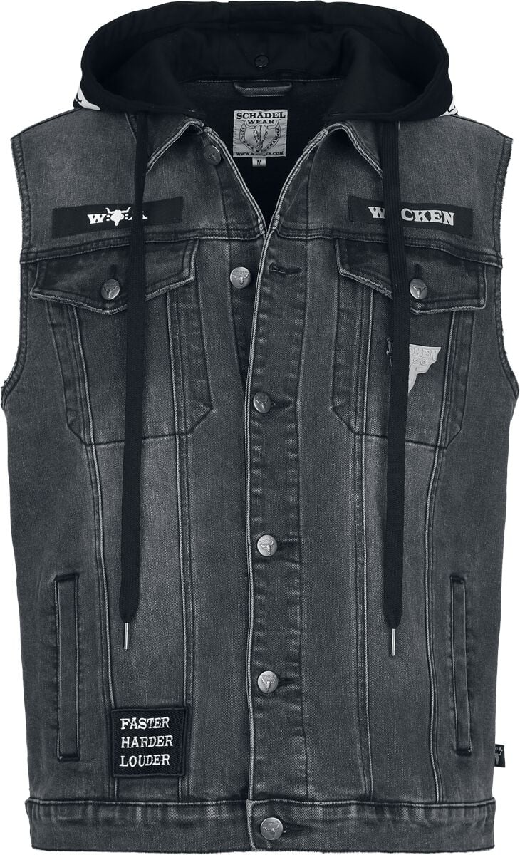 Veste Sans Manches  de Wacken Open Air - Wacken - M à 5XL - pour Homme - gris - Wacken Open Air