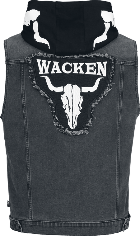 Veste Sans Manches  de Wacken Open Air - Wacken - M à 5XL - pour Homme - gris - Wacken Open Air - View 2