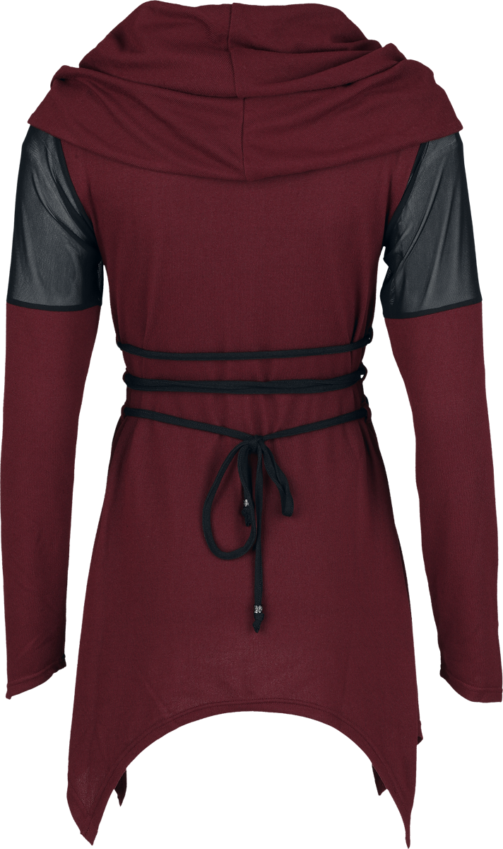 T-shirt manches longues  de Black Premium by EMP - Celtic Blessing - S à XXL - pour Femme - bordeaux - Black Premium by EMP - View 2