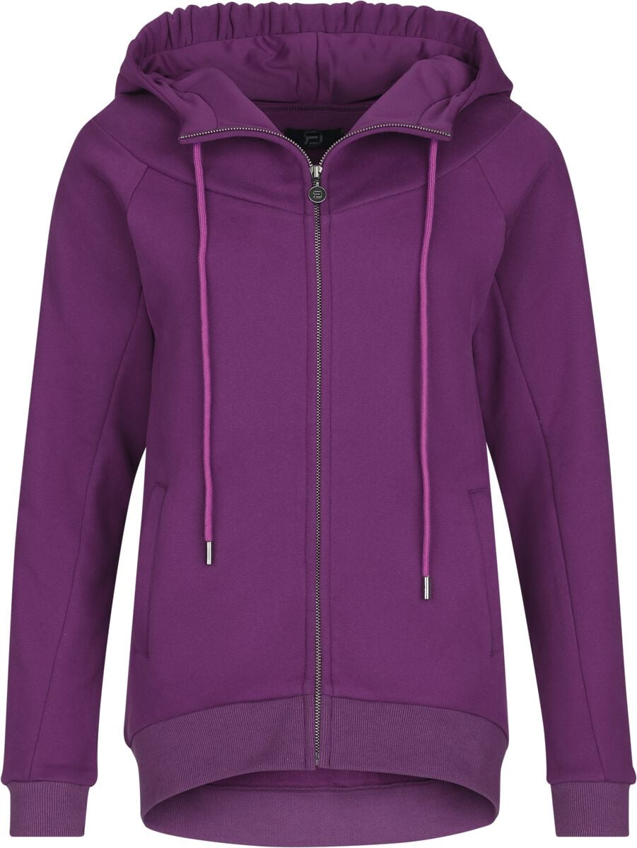 Sweat-shirt zippé à capuche  de RED by EMP - S à XXL - pour Femme - lilas - RED by EMP