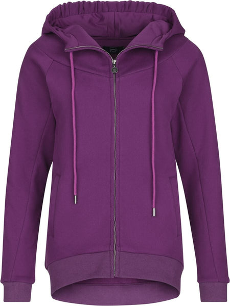 Sweat-shirt zippé à capuche  de RED by EMP - S à XXL - pour Femme - lilas - RED by EMP